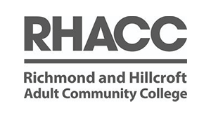 Richmond and Hillcroft Adult Community College RHACC logo